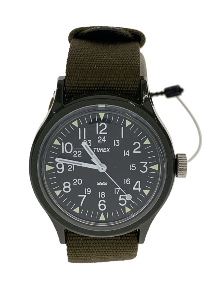 【中古】TIMEX◆腕時計/アナログ/--/BL
