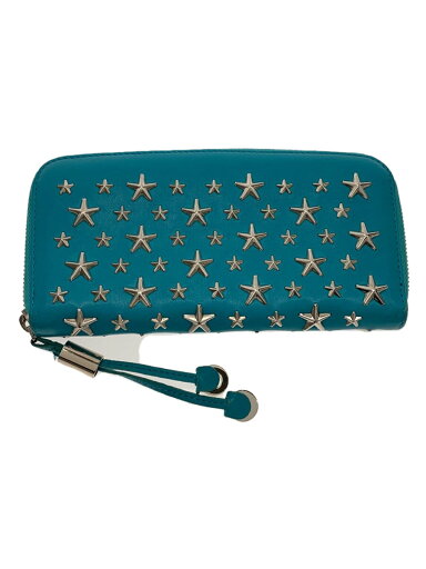 【中古】JIMMY CHOO◆長財布/レザー/BLU/レディース【服飾雑貨他】 【中古】JIMMY CHOO◆長財布/レザー/BLU/レディース【服飾雑貨他】