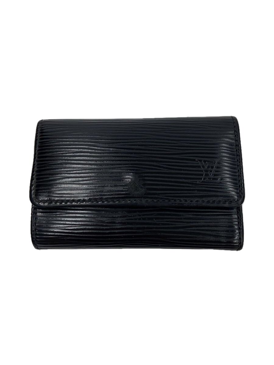 Other - 【中古】LOUIS VUITTON◆ミュルティクレ6_エピ_BLK/レザー/BLK/メンズ【服飾雑貨他】