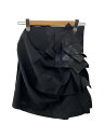 【中古】132 5. ISSEY MIYAKE◆折り紙/ポンチョ/スカート/3/ポリエステル/BLK/1L11FH002//【レディースウェア】(4)