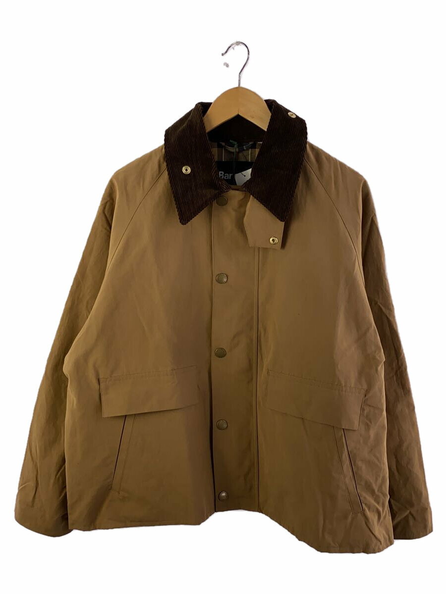 【中古】Barbour◆BORROWDALE/ブルゾン/40/ポリエステル/CML/242MCAS102【メンズウェア】