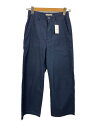 【中古】JOURNAL STANDARD relume◆ワイドベイカーパンツ/ワイドパンツ/36/コットン/NVY/無地/24-030-462-6100-3-0...
