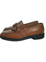 【中古】YVES SAINT LAURENT◆ローファー/26cm/BRW/レザー//【シューズ】(4)