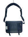 【中古】BERMAS◆ショルダーバッグ/ナイロン/BLK【バッグ】
