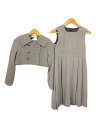【中古】arisana◆スーツ/150cm/ポリエステル/GRY【キッズ】
