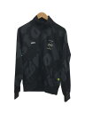 【中古】F.C.R.B.(F.C.Real Bristol)◆TRAINING JERSEY BLOUSON/S/ポリエステル/ブラック/カモフラ/FCRB-189010【メンズウェア】