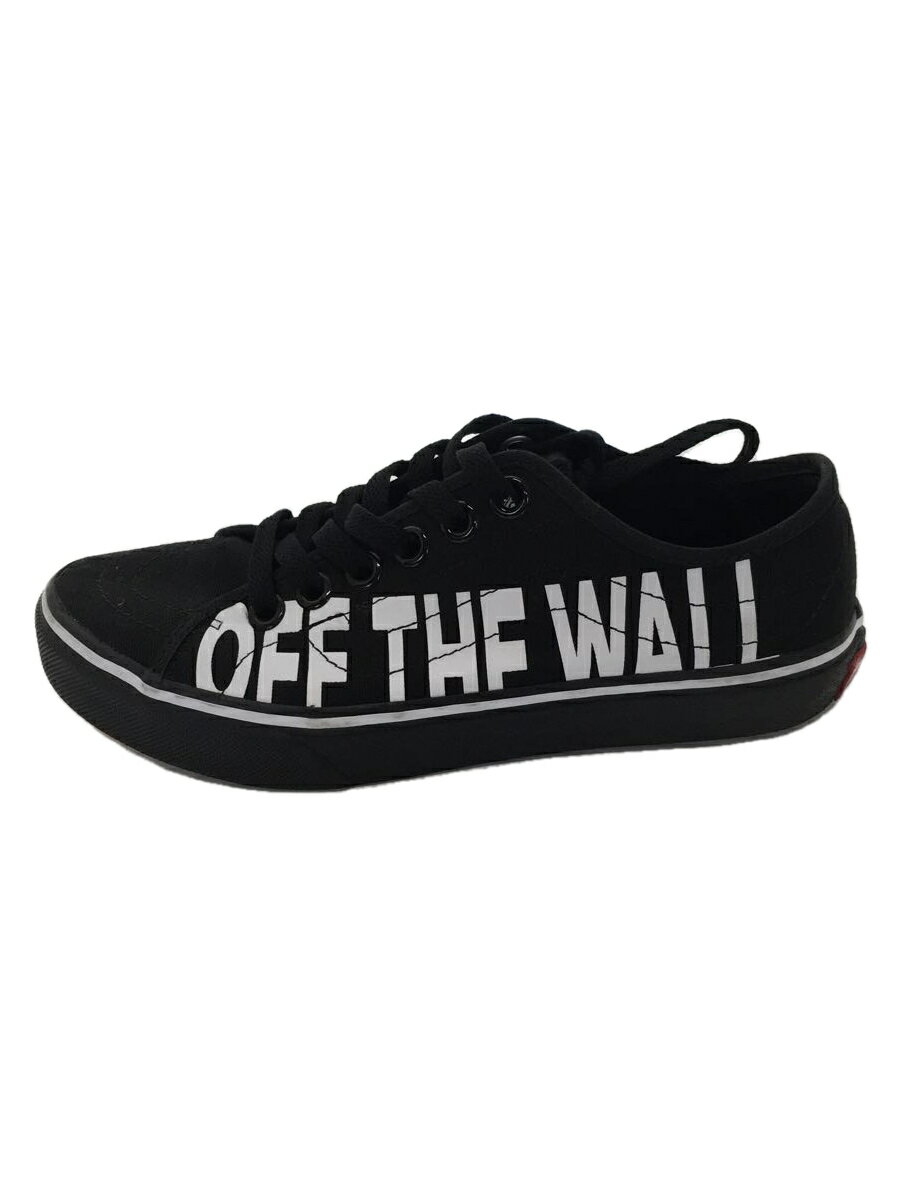 【中古】VANS◆ローカットスニーカー/23.5cm/BLK/86027【シューズ】