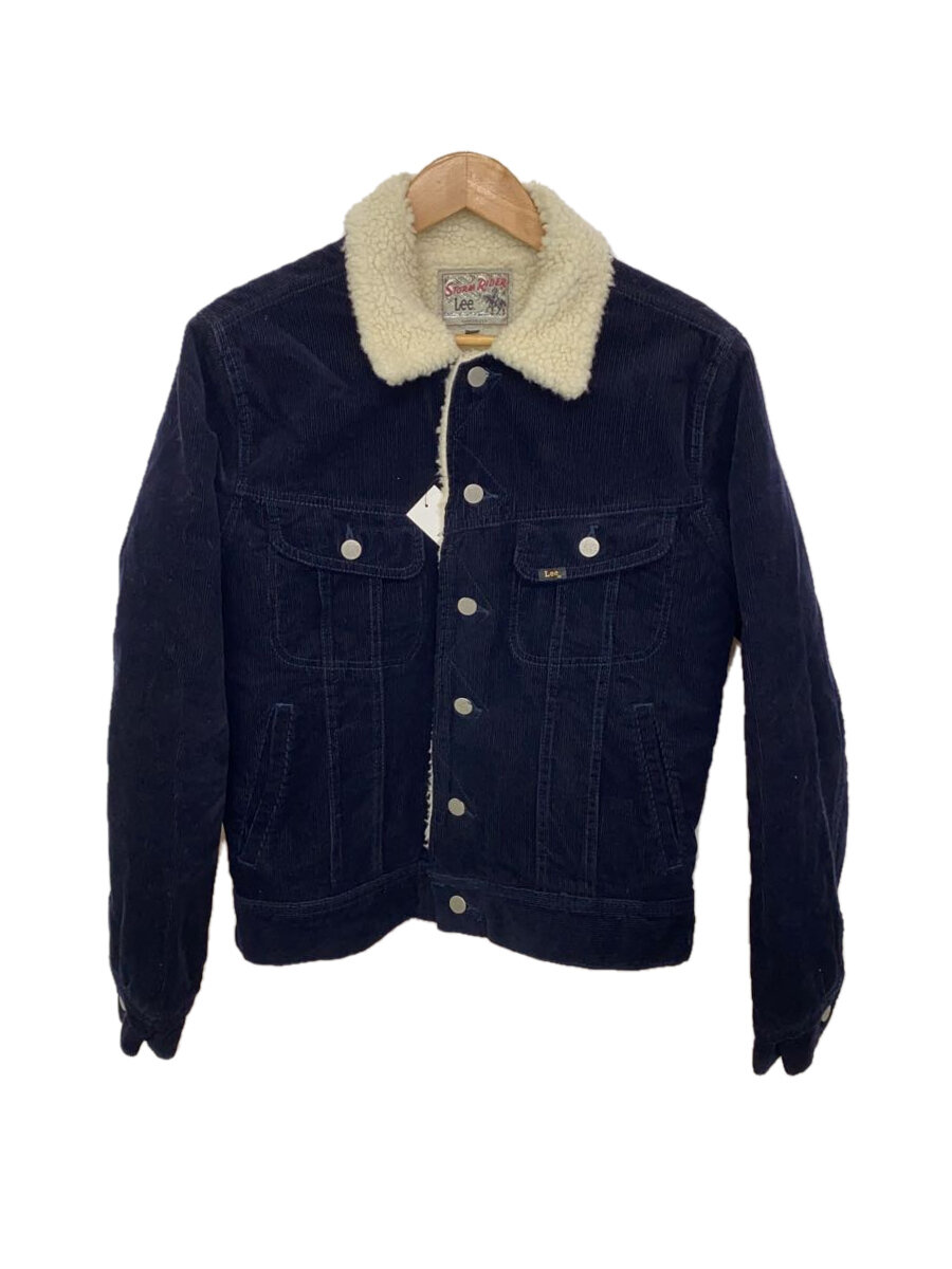 【中古】Lee◆リー/LT0523/裏ボア/STORM RIDER/ブルゾン/M/コーデュロイ/ネイビー【メンズウェア】
