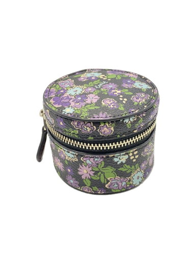 【中古】COACH◆小物/レザー/BLK/花柄/レディース【服飾雑貨他】 【中古】COACH◆小物/レザー/BLK/花柄/レディース【服飾雑貨他】