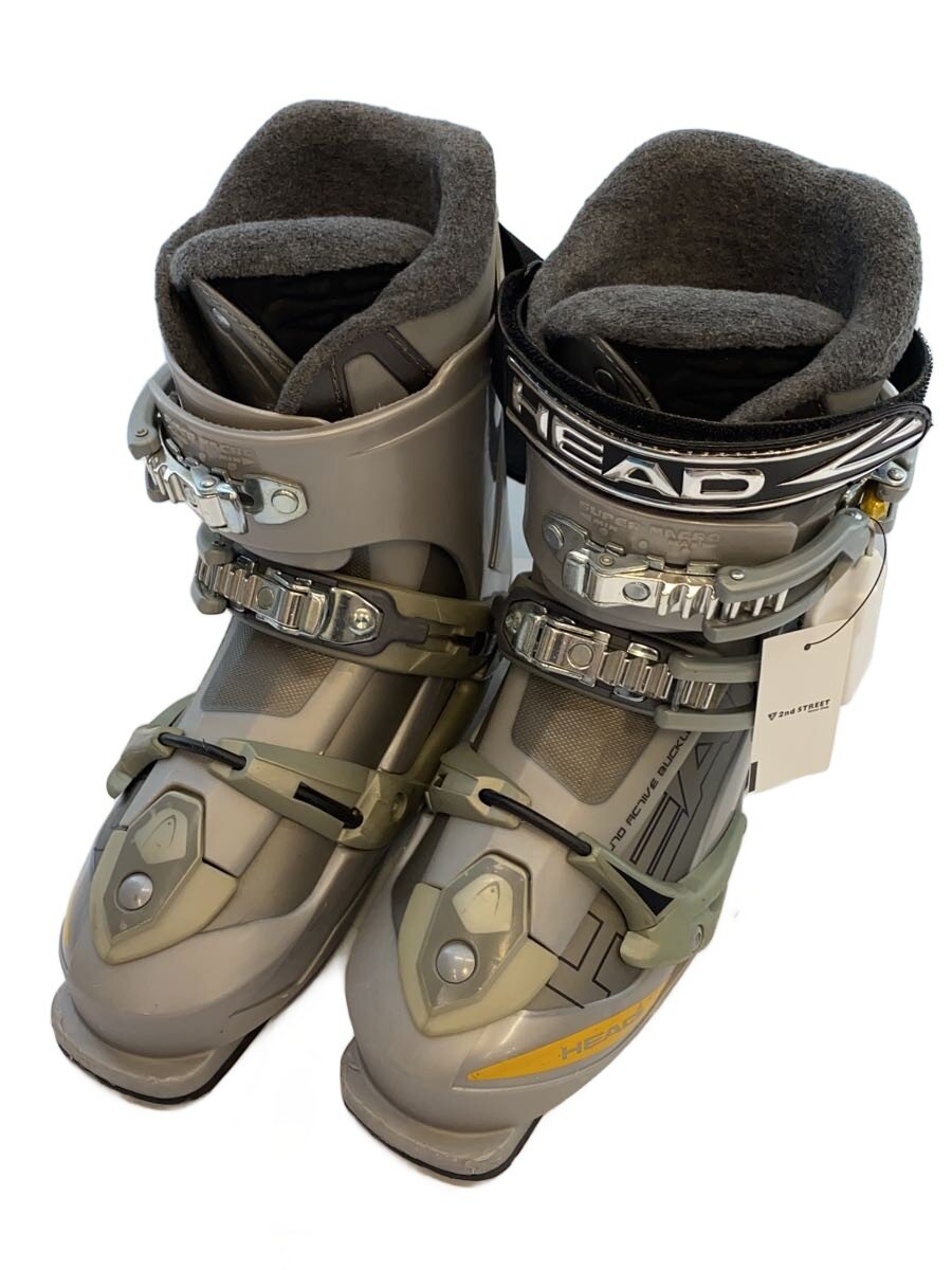 【中古】HEAD◆スキーブーツ/26cm/GRY/アダルト【スポーツ】