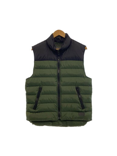 【中古】COACH◆ダウンベスト/M/ナイロン/グリーン/F85843【メンズウェア】 【中古】COACH◆ダウンベスト/M/ナイロン/グリーン/F85843【メンズウェア】