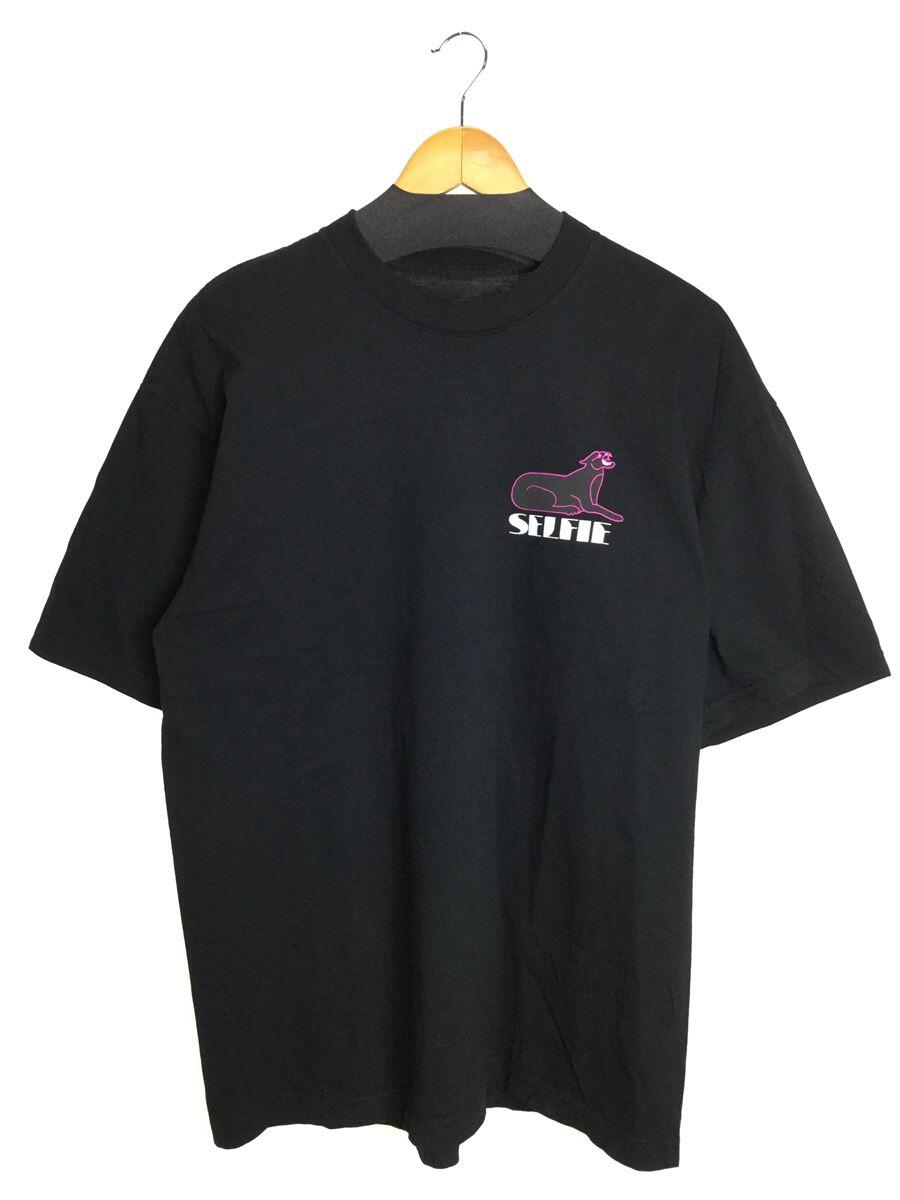 【中古】SELFIE/Tシャツ/L/コットン/BLK