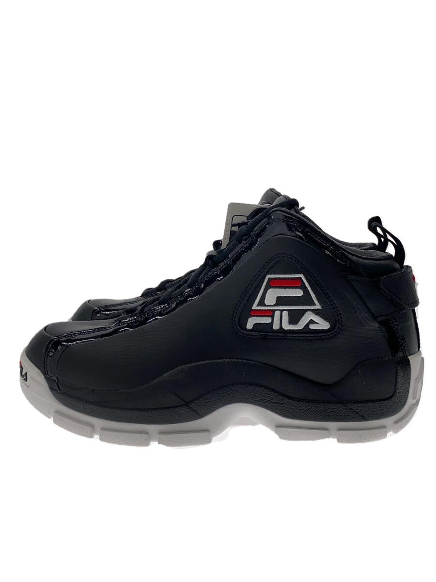 【中古】FILA◆GrantHillII/ハイカットスニーカー/29cm/BLK/F03130014【シューズ】