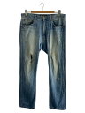 【中古】STUSSY◆ROUGH&RUGGED/ストレートパンツ/34/コットン/IDG【メンズウェア】(4)