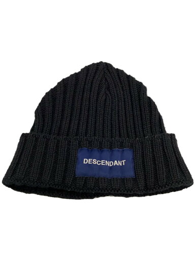 【中古】DESCENDANT◆OOLMAX BEANIE/アクリル/BLK/無地/メンズ/181MADS-HT01【服飾雑貨他】 【中古】DESCENDANT◆OOLMAX BEANIE/アクリル/BLK/無地/メンズ/181MADS-HT01【服飾雑貨他】