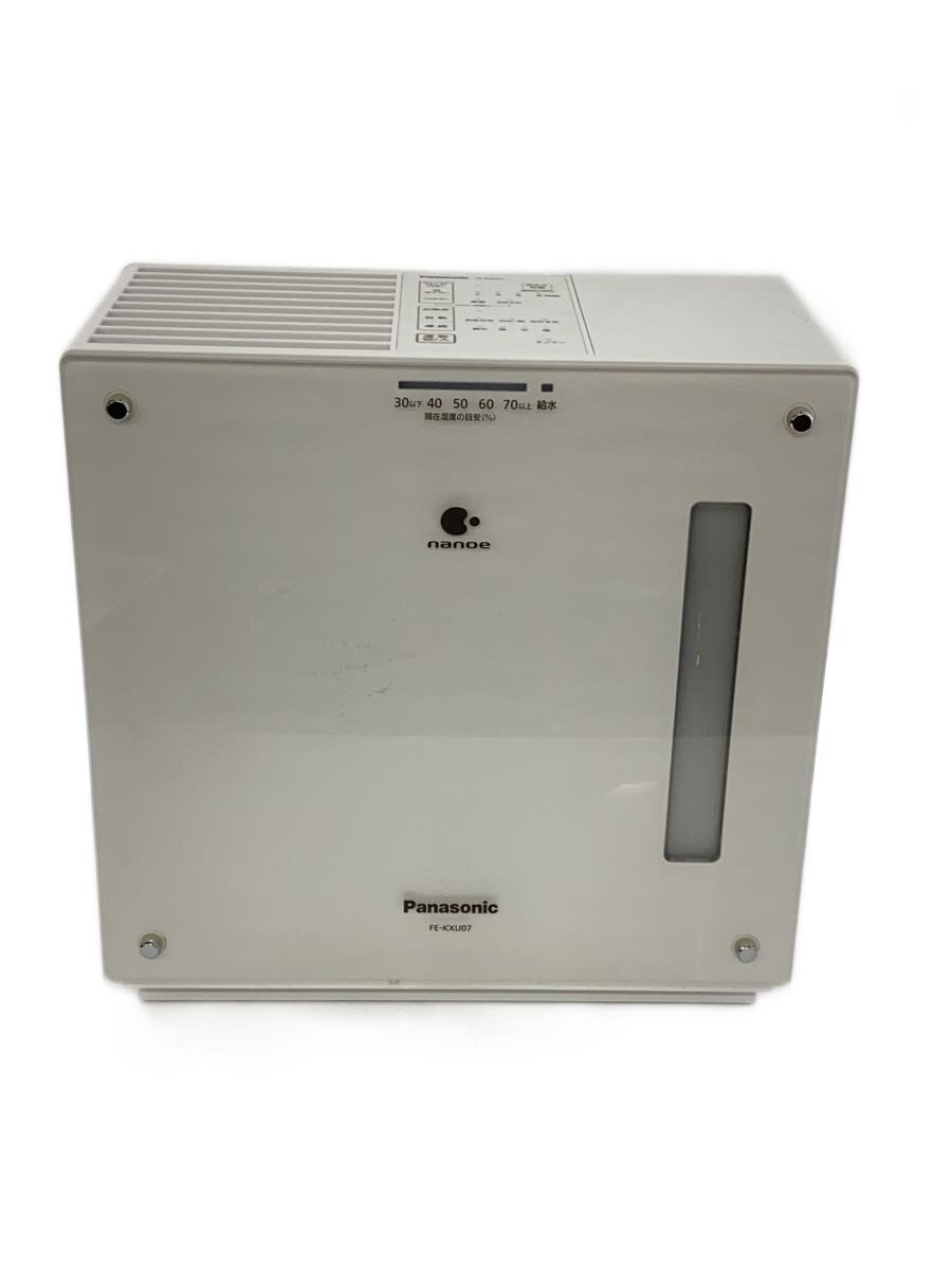 【ブランド】Panasonic 【ブランドカナ】パナソニック 【型番】 【程度】B 【カラー】 【キーワード】　　　/ 2026/08/05 セカンドストリート上牧店 【4105】【中古】Panasonic◆加湿器 FE-KXU07-W//【家電・ビジュアル・オーディオ】 ブランド Panasonic 型番 カラー 実寸（cm） 【加湿器】 幅：37.5 / 高さ：37 / 奥行：18 【その他】 その他サイズ：/ 商品は　セカンドストリート上牧店の店頭にて販売しております。商品に関するお問合わせは、お電話(TEL:0745-43-9125)にて、問合わせ番号：2341054969782をお伝えください。 配送方法やお支払い方法に関するお問い合わせは、サポートセンターまでご連絡をお願いします。 ※お電話の対応は営業時間内のみとなります。お問い合わせフォームでお問い合わせの際はご注文番号をご記入下さい この商品に関する出品店舗からのコメント 多少使用感はございますが、使用に差支えのないお品物です（写真にてご確認ください）※商品には写真では確認しづらいダメージや汚れがある場合がございます。商品について気になる点がございましたら販売店舗までお問い合わせくださいませ