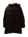 【中古】CANADA GOOSE◆MACKENZIE PARKA/ロングダウンジャケット/M/ポリエステル/BRW/2302JL【レディースウェア】