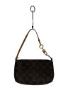 【中古】LOUIS VUITTON◆1)ポシェット・アクセソワール_モノグラム・キャンバス_BRW/PVC/BRW【バッグ】(4)