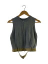【中古】Knuth Marf◆HALFZIPKNITTANKTOPS/ノースリーフトップス/FREE/コットン/グレー/KM24SUG06【レディースウェア】(4)