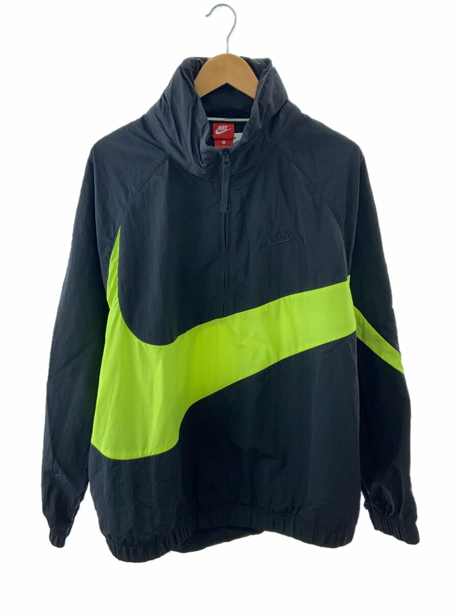 【中古】NIKE◆ナイロンジャケット/L/ナイロン/BLK/AT4489-017【メンズウェア】