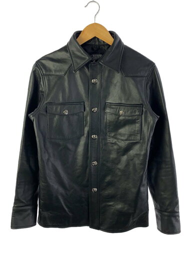 【中古】HORN WORKS◆レザージャケット・ブルゾン/L/牛革/BLK【メンズウェア】 【中古】HORN WORKS◆レザージャケット・ブルゾン/L/牛革/BLK【メンズウェア】