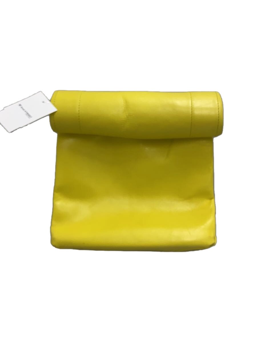 Men'S Bag - 【中古】ED ROBERT JUDSON◆セカンドバッグ/レザー/イエロー/無地【バッグ】