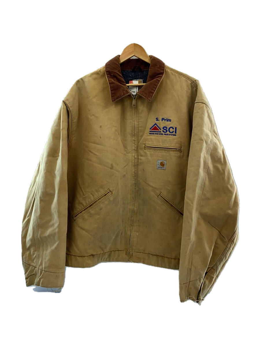 【中古】Carhartt◆デッキジャケット/SIZE:3XL/コットン/キャメル【メンズウェア】