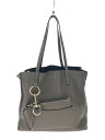 【中古】MARC JACOBS◆トートバッグ/レザー/BRW/無地【バッグ】