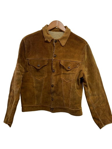【中古】Levi’s◆50-60s/スエードボアジャケット/ショートホーンBIGE/スウェード/CML/無地【メンズウェア】 【中古】Levi’s◆50-60s/スエードボアジャケット/ショートホーンBIGE/スウェード/CML/無地【メンズウェア】