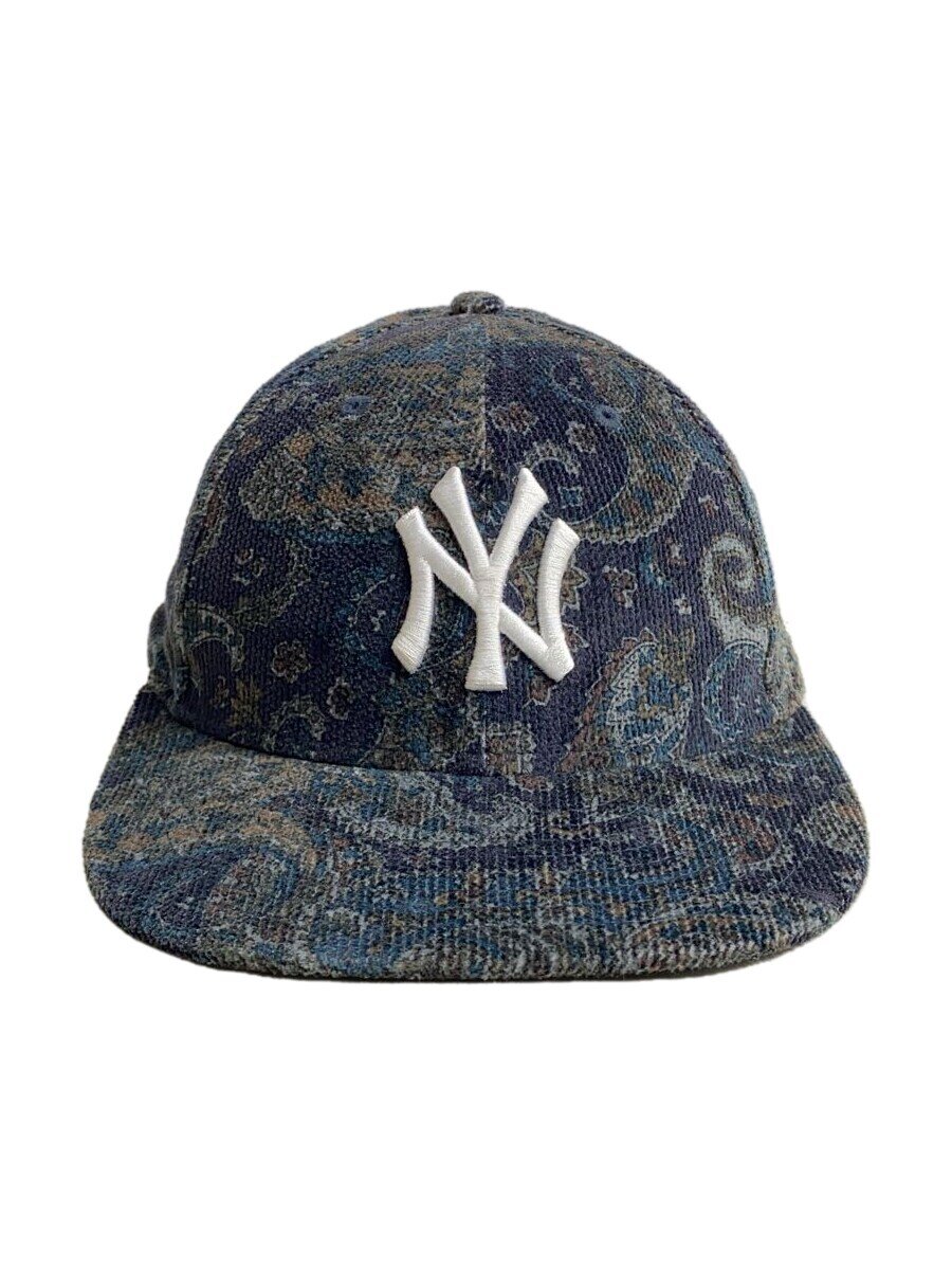 【中古】NEW ERA◆キャップ/7/コットン/BLK/無地/メンズ【服飾雑貨他】
