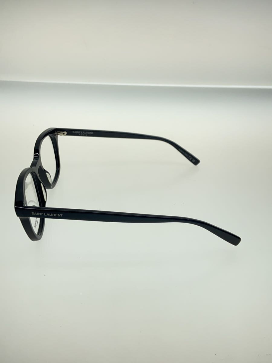 【中古】SAINT LAURENT◆メガネ/ウェリントン/ブラック/CLR/メンズ/SL459 001【服飾雑貨他】