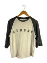 【中古】STUSSY◆7分袖カットソー/S/コットン/c8-k409/肩色褪せあり・/穴あき/ヨゴレ有【メンズウェア】(4)