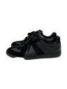 【中古】Maison Margiela◆LAMBSKIN AND CALF-SPLIT/german trainer/ローカットスニーカー/40/BLK//【シ...
