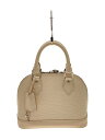 【中古】LOUIS VUITTON◆アルマBB_エピ_BEG/レザー/WHT【バッグ】