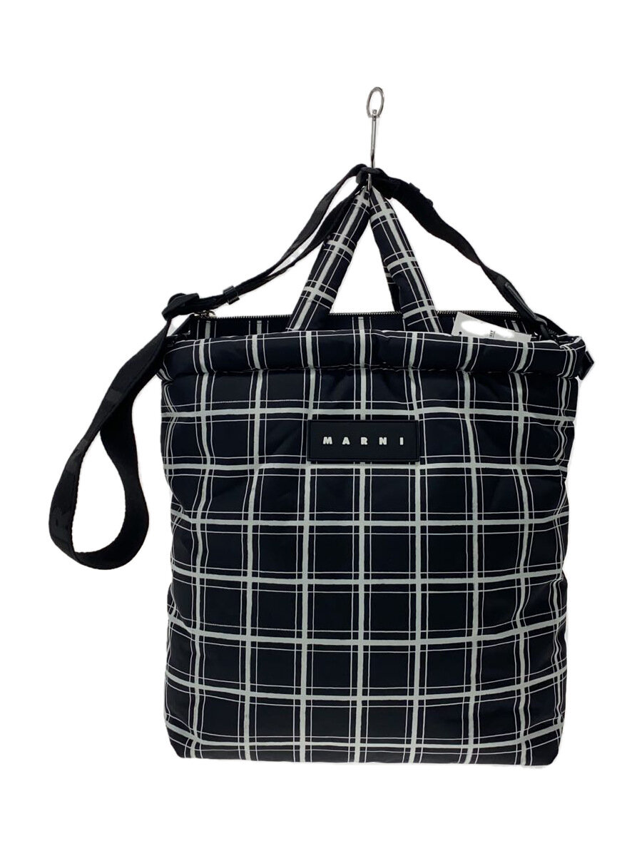 【 MARNI 】2way チェック柄 ショッピングバッグ 楽天市場】チェック(ブランドマルニ)(トートバッグ