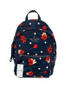 【中古】kate spade new york◆リュック/--/BLK/総柄/QC-050268【バッグ】