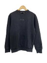 【中古】1017 ALYX 9SM(ALYX)◆スウェット/M/コットン/BLK/無地【メンズウェア】