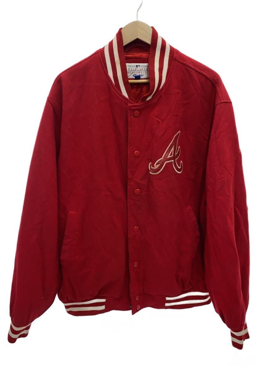【中古】Genuine Merchandise◆スタジャン/XL/--/RED【メンズウェア】