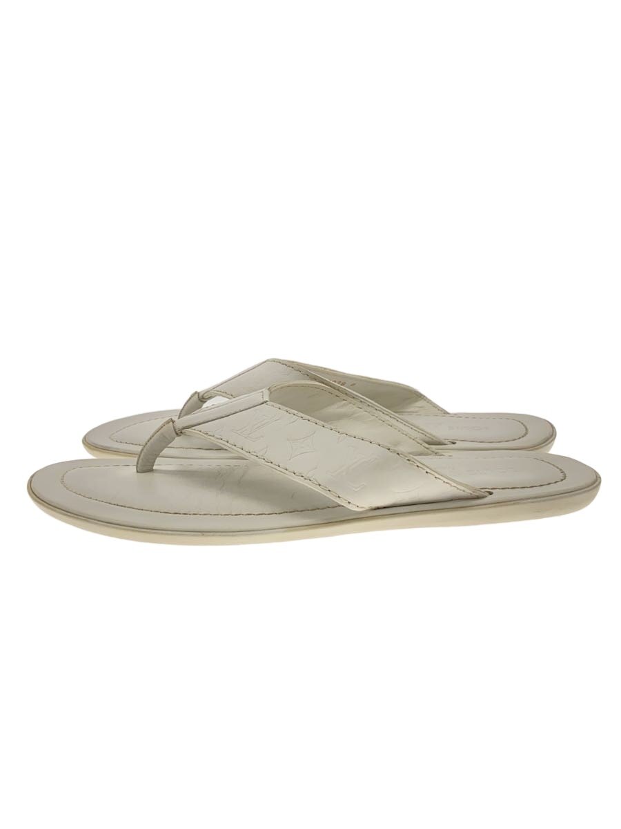 Holly'S Sole - 【中古】LOUIS VUITTON◆サンダル/US8/WHT//【シューズ】