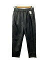 【中古】upper hights◆ボトム/1/フェイクレザー/BLK/20JD00302BLK【レディースウェア】