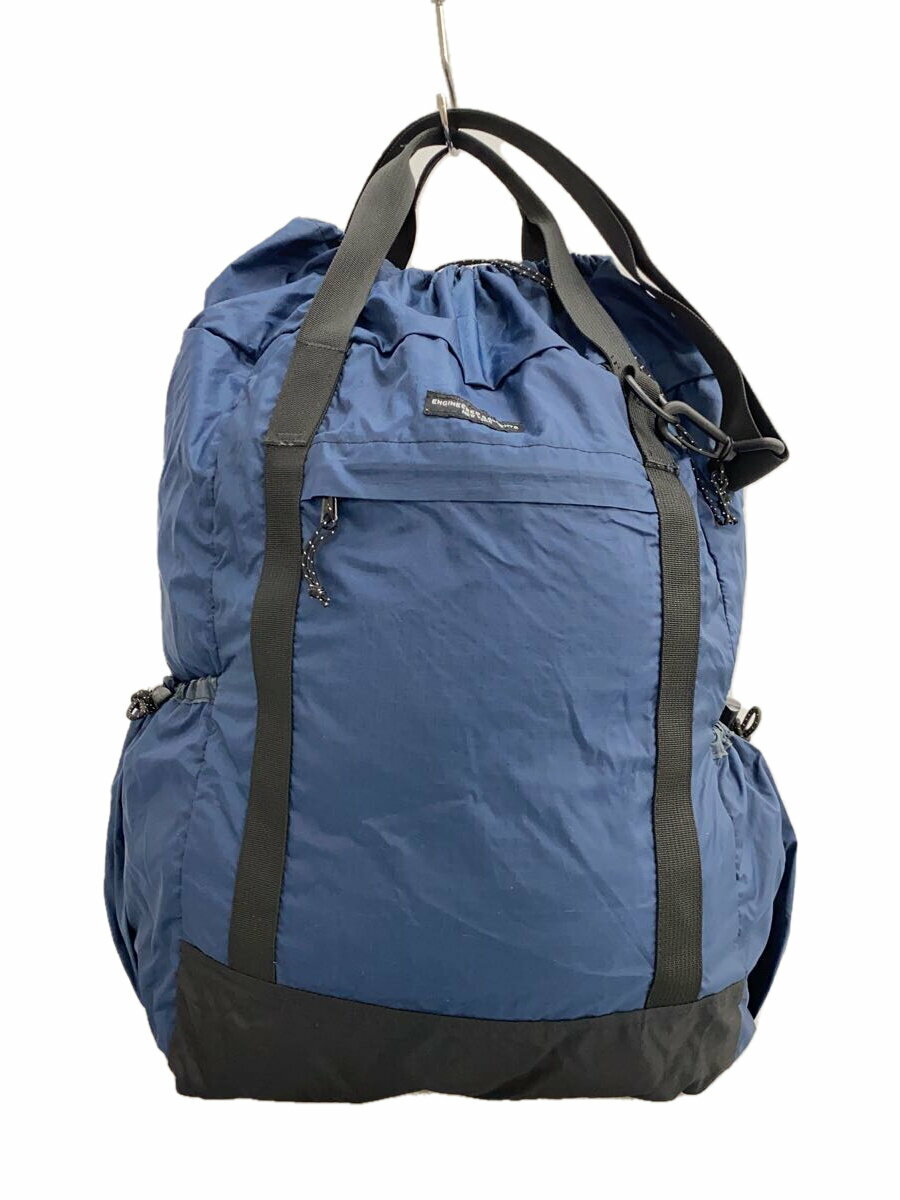 【中古】Engineered Garments◆リュック/ナイロン/NVY【バッグ】