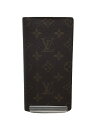 【中古】LOUIS VUITTON◆アジェンダオリゾンタル_モノグラム_BRW/PVC/BRW/モノグラム/メンズ【服飾雑貨他】