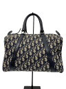 【中古】Christian Dior◆ボストンバッグ/--/BLK/総柄【バッグ】