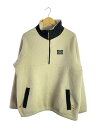 【中古】POLER OUTDOOR STUFF◆前身頃汚れ有/フリースジャケット/L/ポリエステル/IVO【メンズウェア】