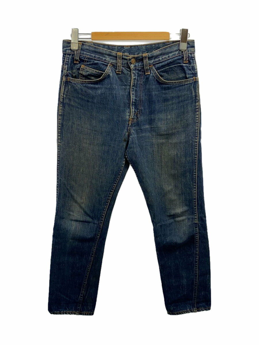 【中古】Levi’s◆60s~70s//刻印4/42TALON/ノーリペア/濃紺/股シミ有 /ボトム/デニム/インディコ【メンズウェア】