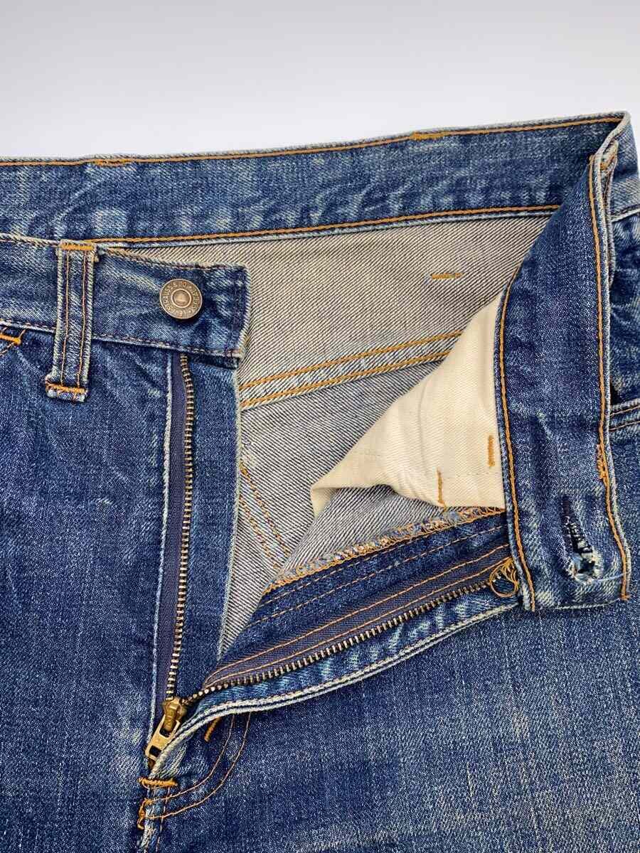 【中古】Levi’s◆60s～70s//刻印4/42TALON/ノーリペア/濃紺/股シミ有 /ボトム/デニム/インディコ【メンズウェア】