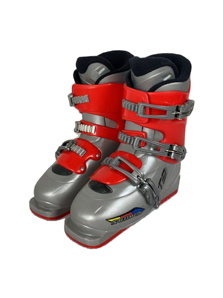 【中古】salomon スキーブーツ/24cm/グレー【スポーツ】