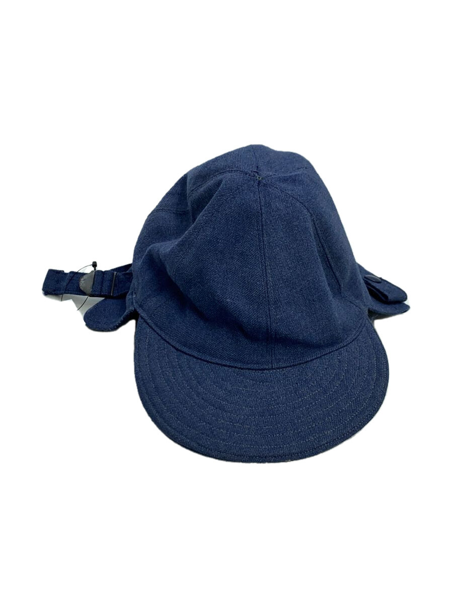 【中古】U.S.AIR FORCE◆アメリカ空軍/エアクルーキャップ/L/NVY/無地/メンズ/MIL-C-6821A/USAF【服飾雑貨他】