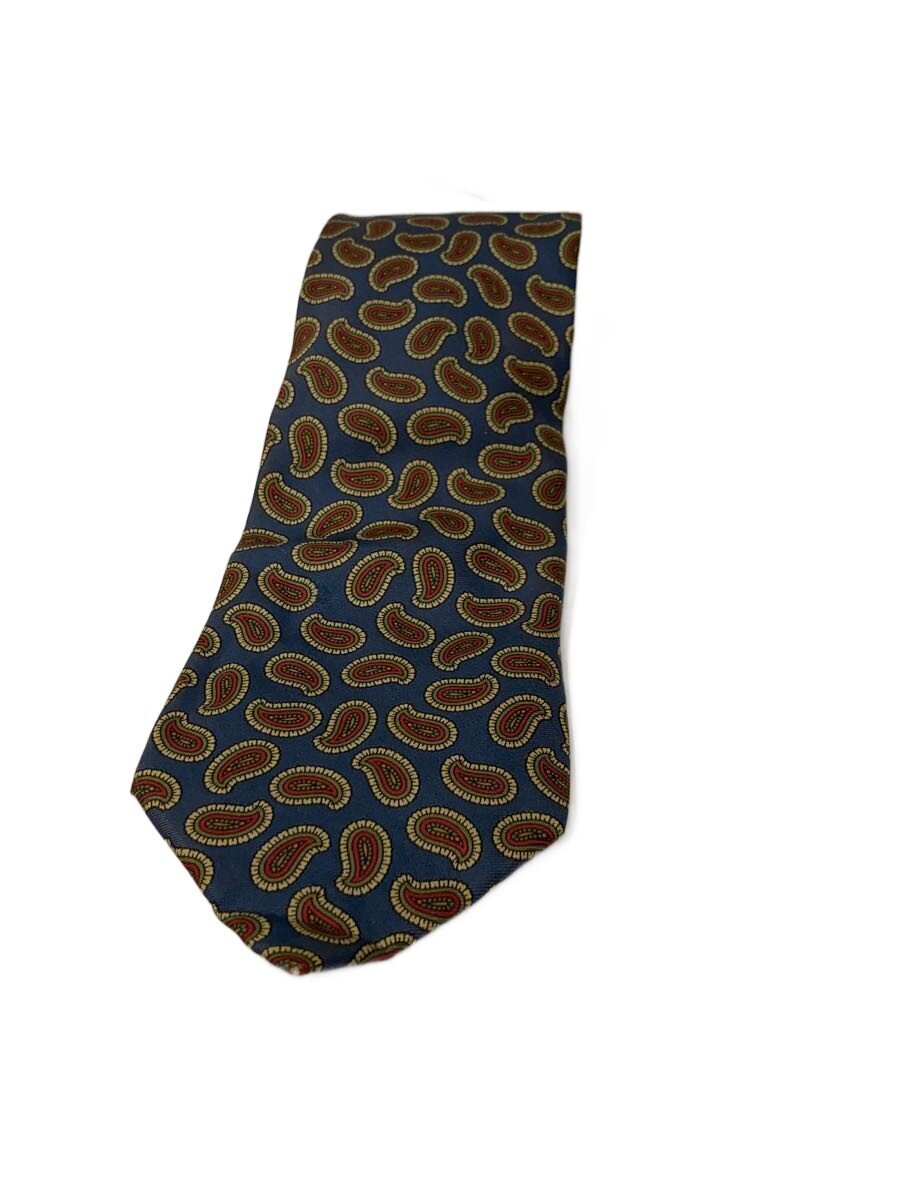 【中古】Christian Dior MONSIEUR◆ネクタイ/シルク/IDG/総柄/メンズ【服飾雑貨他】