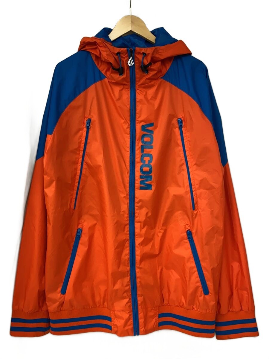 【中古】VOLCOM◆ウェアー/L/オレンジ【スポーツ】
